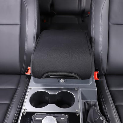 Armrest Box Cover Center Console Pad Compatible with Ineos Grenadier 2020-2024, Comfortable, Breathable, Cloth Center Console Armrest Cushion - color: Cloth