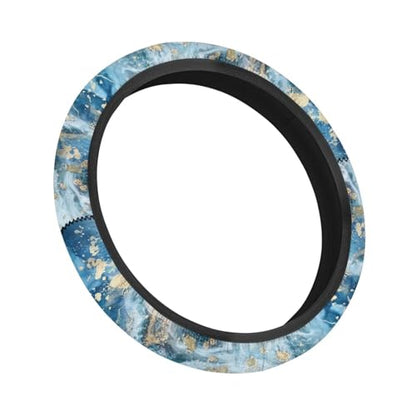 Blue Marble Golf Cart Steering Wheel Covers Steering Wheel Cover Protector Car Accessories Steering Wheel Cover Anti-Slip Sweatproof Auto Steering Wheel Comfortable - color: Blue Marble
