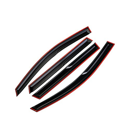 94072 Sunproof Waterproof Window Visors Rain Guards Deflector Replacement for 2008-2020 Dodge Journey - size: 2008-2020 Dodge Journey