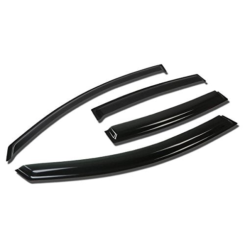 Auto Dynasty Rain Guards Tape-On Compatible with 2006-2008 VW Passat B6 B7 Window Vent Visor Deflector 4Pcs - size: 06-08 Volkswagen Passat