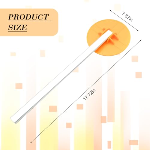 Car Windshield Cleaner Tool, Vehicle Window Cleaning Kit with 3PCS Double Side Microfiber Pads, Auto Glass Detailing Washing Brush for Exterior Interior, Universal for Truck SUV RV