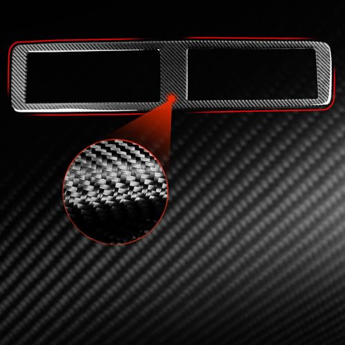 NVCNX Carbon Fiber Accessories for Mercedes Benz GLE GLS 350 450 450e 580 53 63 S AMG 2020-2026 2021 2022 2023 2024 2025 Dash Navigation Screen Frame Cover Interior Trim Overlay Sticker Decal 1PC - color: Dash Navigation Screen Trim