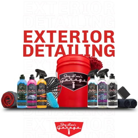 Jay Leno's Garage Leather Cleaner – Deep-Cleaning Leather Seat Cleaner for Car Interior, pH-Balanced Car Refresher That Gently Cleans, Lifts Grime, Refurbish and Restores All Leather Surfaces (16 oz) - style: Cleaner