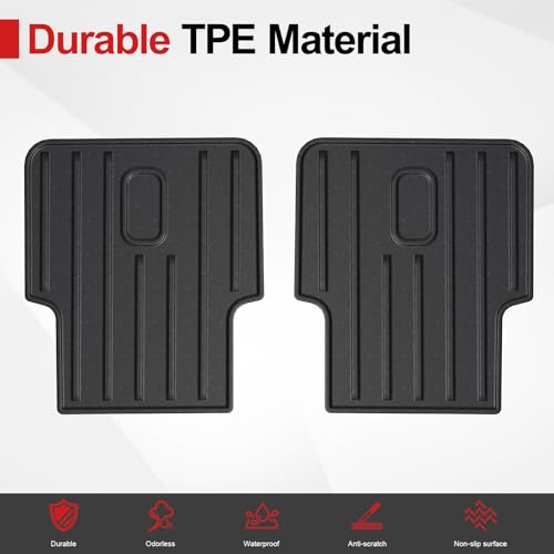 Backrest Mat for Honda Pilot 2023-2025 2026, 2nd Kick Mats for Acura MDX 2022-2026 - size: for 2023-2026 Honda Pilot Kick Mats