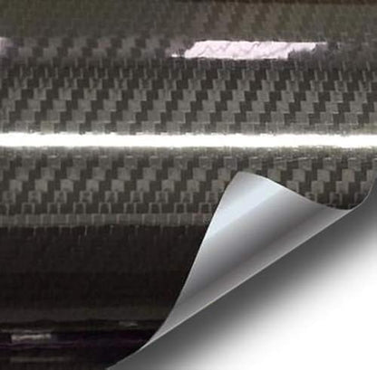VViViD Epoxy High Gloss Carbon Fiber Automotive Vinyl Wrap (2ft x 5ft, Black) - color: Black, size: 2ft x 5ft