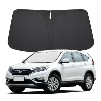 Windshield Sun Shade for Honda CR-V 2012 2013 2014 2015 2016 Front Window Shade Sun Visor Protector Honda CRV Accessories Foldable Sunshade Blocks UV Rays Keeps Your Car Cooler - size: for CR-V 2012-2016