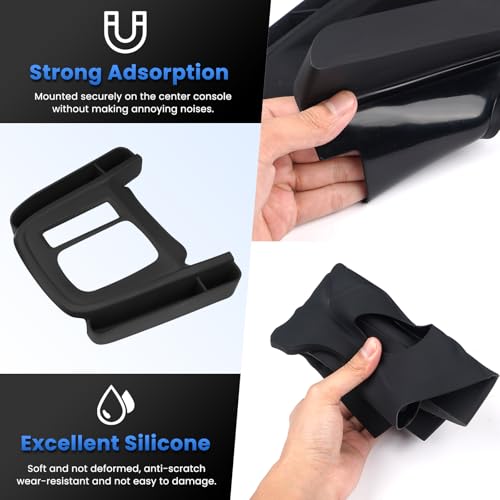 Autorder Silicone Center Console Organizer for 2023-2026 Honda CRV CR-V Accessories Seat Gap Storage Box Soft Gear Shift Panel Trim Cover - size: 2023+ CRV Silicone Organizer