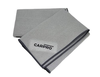 CARPRO GlassFiber Microfiber Drying Towel - Spotless Glass Windshield & Windows, Microfiber Edge, Lint & Tag Free, Car Washing & Auto Detailing (Pack of 1)