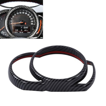 For Accessories Car Dashboard Cover Trims, Carbon Fiber Dashboard Panel Frame Cover Trim for Hatchback F54 F55 F56 F57