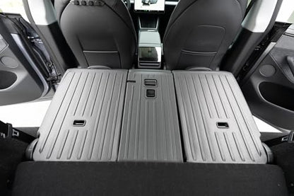 Interior & Cargo Protection for Tesla Model Y 2025+ Juniper, Waterproof TPE Mats & Liners (ELECTRUS Tesla Model Y 2025+ Juniper Rear Seat Back Mat) - style: ELECTRUS Tesla Model Y 2025+ Juniper Rear Seat Back Mat