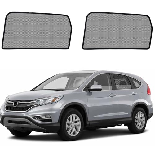 CRV Specific Side Window Sun Shades, 2017-2022 Rear Vehicle Interior Shade for Baby Mesh Covers, Breathable, UV Protection and Heat Insulation (CRV（2017-2022）, Rear Side-2pcs) - size: Rear Side-2pcs
