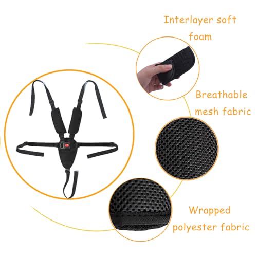 3 Pack Universal Car Seatbelt Crotch Cushion for Newborns Infants Kids,Car Seat Belt Kit,Soft Seat Belt Strap Covers