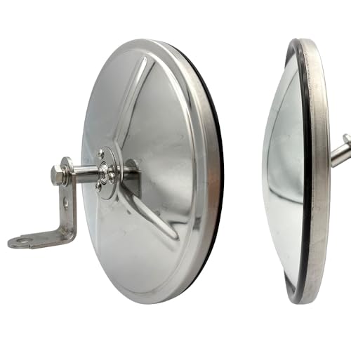7.5 Inch Convex Mirror Round Blind Spot For Isuzu NPR NQR NRR Mitsubishi Fuso Canter Hino Truck Bus Atv Utv Adjustable Bracket - color: 7.5" Convex Mirror
