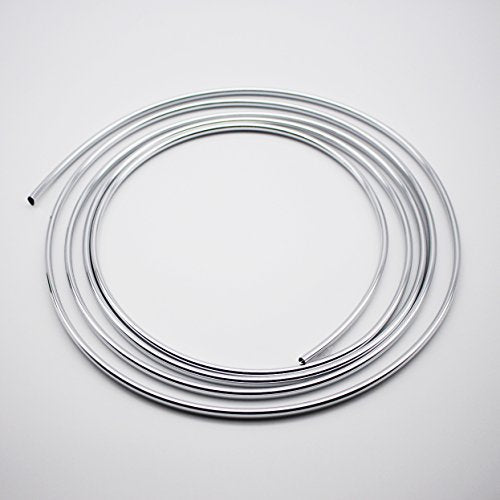3metres x 6MM Universal U Shape Custom Chrome Plated DIY Moulding Trim Strip Line for Sedan Car Pickup Air Vent Door Edge Decoration(Silver) - size: 3 metres