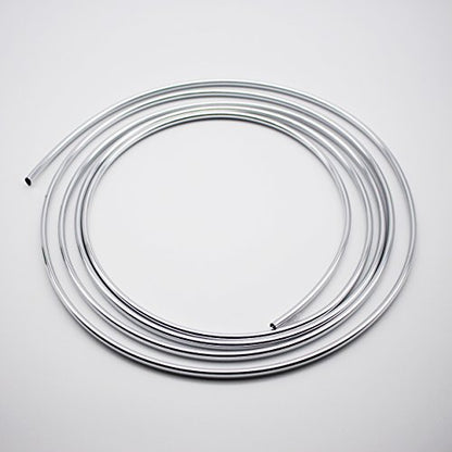 3metres x 6MM Universal U Shape Custom Chrome Plated DIY Moulding Trim Strip Line for Sedan Car Pickup Air Vent Door Edge Decoration(Silver) - size: 3 metres