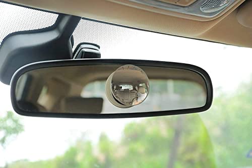Verivue 2-Inch Round Blind Spot Mirrors for Cars, Universal Fit, HD Convex Wide Angle, Stick-On Frameless Side Mirror Blindspot, Adjustable Blind Spot Mirror for Car Side Mirrors, 2-Pack - size: Round