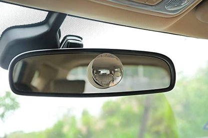 Verivue 2-Inch Round Blind Spot Mirrors for Cars, Universal Fit, HD Convex Wide Angle, Stick-On Frameless Side Mirror Blindspot, Adjustable Blind Spot Mirror for Car Side Mirrors, 2-Pack - size: Round