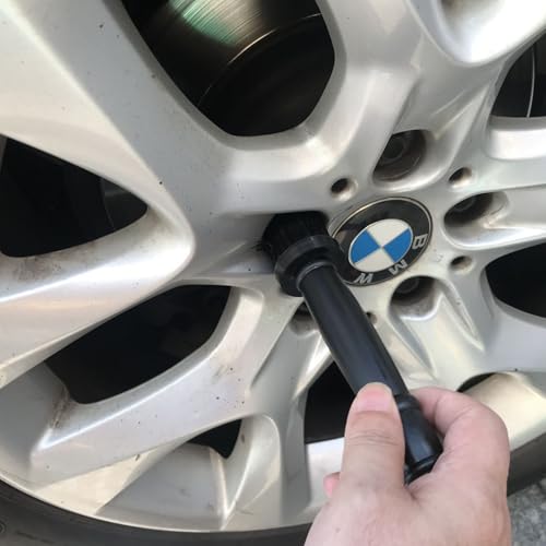 2 Packs Wheel Lug Nut Cleaning Brush Set for Chrome Closed End, Bulge & Acorn Lugnut Covers, Car Detailing Brushes for Wheel Rim Cleaning & Auto Maintenance