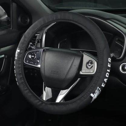 for Eagles Car Steering Wheel Cover, 14-15 Inch Leather Grip | Non-Slip & Sweat-Resistant Design, Fit for Most Cars, SUVs, Trucks (SWC-BLY) - size: SWC-BLY