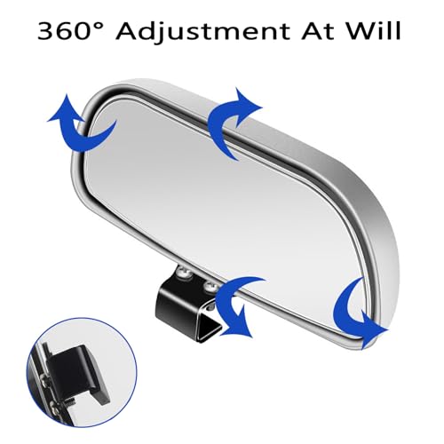 Car Blind Spot Mirrors 2 Pack - Universal Outside Rear View Mirror with Wide Field of View, Fog-Free Car Side Mirror Blindspot
