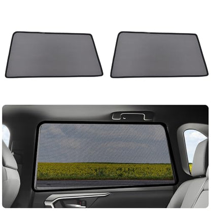 Car Window Shades for 2019-2024 RAV4 Accessories - Rear Side Window Shade for Baby, Breathable Mesh Car Privacy Window Covers, UV Protection and Heat Insulation for Road Trips, Napping, Camping - size: Rav4(2019-2024)r-2pcs