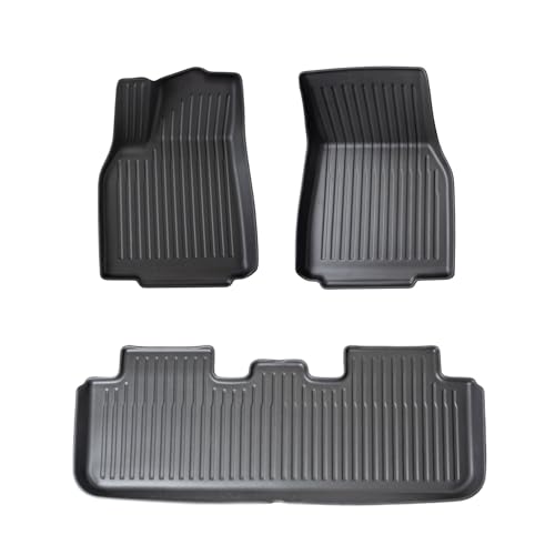 Interior & Cargo Protection for Tesla Model Y 2025+ Juniper, Waterproof TPE Mats & Liners (ELECTRUS 3D TPE Floor Mats for Tesla Model Y 2025+) - style: ELECTRUS 3D TPE All-Weather Floor Mats for Tesla Model Y Juniper 2025+