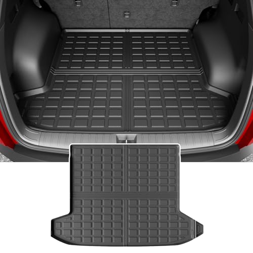 Xipoo Cargo Liner Compatible with 2022 2023 2024 2025 2026 Tucson Rear Trunk Mat Cargo Mat Trunk Liner Replacement for 2022 2023 2024 2025 2026 Tucson Accessories - color: Upgraded Rear Trunk Mat