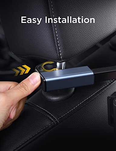 LISEN for iPad Car Holder Back Seat headrest Tablet Holder, Road Trip Essentials Accessories for Women Men Kids Gifts, for Fire HD 2026 iPad Pro 11/13" Air Mini, iPhone, Galaxy Tab, 4.7-12.9" Devices - size: 4.7-12.9