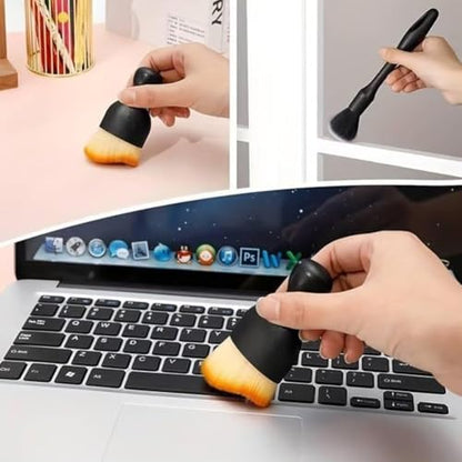 8PCS Car Detailing Brush Set, Car Detailing Brush, Soft Car Cleaning Brush, Suitable for Cleaning Car Interiors, Including Air Vents, Center Console, Seat Gaps, and More - color: 8pc Black White Brown Upgraded