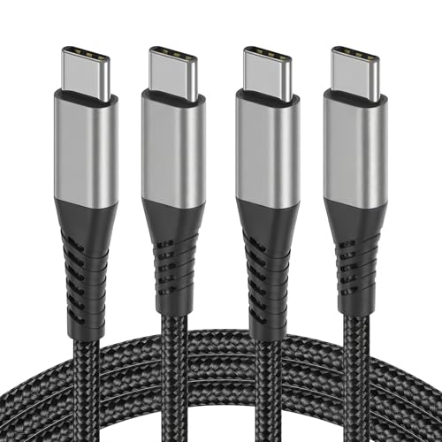 USB C to USB C Cable 3ft, 2 Pack 60W/3A USB C to C Cable Fast Charging Cord Type C to Type C Cable for iPhone 17 16 15 Pro Max, MacBook, Samsung Galaxy S25 S24 S23 Ultra, USBC to USBC Cable 3FT - size: 3 Feet, style: USB C to USB C