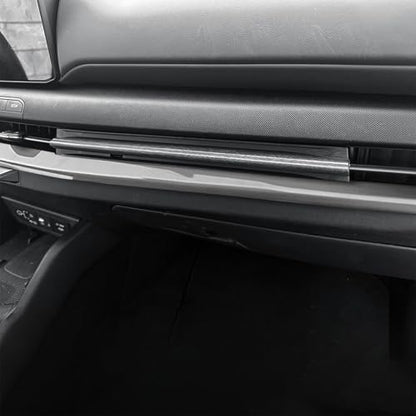 Air Vent Cover Trim, Car Dash Cover Trim, Center Console Dashboard Cover, Compatible with Kia K4 2025 Accessories (Wood Grain) - color: Wood Grain