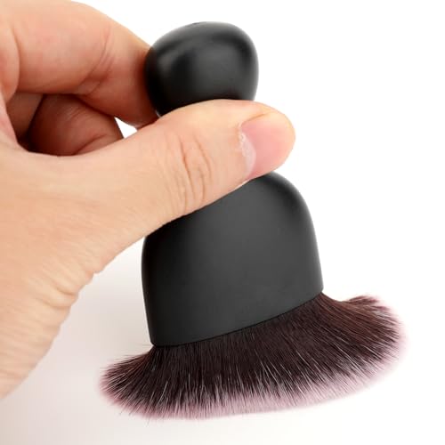 Car Detailing Brush, Soft Bristle Cleaning Brush, Scratch-Free Auto Duster Tool for Dashboard, Air Vents, Leather & Interior Cleaning (Black&White&Dark Brown) - color: Black&White&Dark Brown
