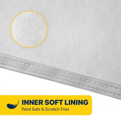 Seal Skin Covers Waterproof Car Cover for Sedan, All Weather UV Protection, Windproof Straps, Dustproof, Soft Cotton Lining, Outdoor Automobile Cover with Mirror Pockets(178"-185" L X 59" H) - size: C2 Sedan 178"-185"L X 59"H