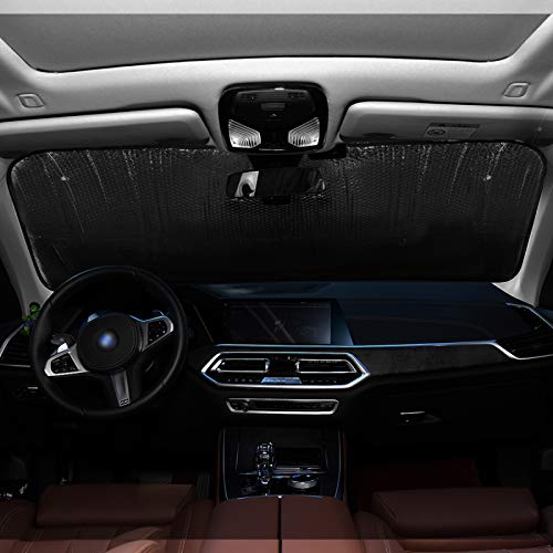 Custom Personalized Photo Car Windshield Sun Shade Blocks UV Rays Sun Visor Protector Foldable Sun Reflector to Keep Your Vehicle Cool - color: Personalized