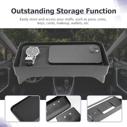 LUWU 2025 RAV 4 Dashboard Storage Tray Compatible with Toyota RAV 4 2019-2022 2023 2024 2025 Center Console Display Box Hidden Tray Behind Screen 2025 RAV 4 Accessories - color: 2019-2025 RAV 4 Dash Tray