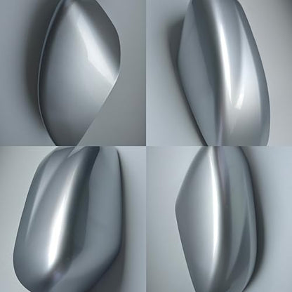 Mirror Cover Caps Housing Replacement for Nissan Altima 2013-2018 (Silver) - style: SILIVER