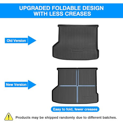 Powerty Fit for Trunk Mat Mercedes-Benz GLE W166 2015-2019 All Weather TPO Rear Cargo Liner Upgrade Material(NOT Fit 2020 GLE 350 with 5 Seats, 2018 550e Hybrid) - size: Cargo Mat｜For｜15-19｜Mercedes-Benz GLE W166