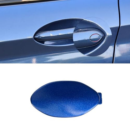 Car Door Handle Key Cover Keyhole Protector Cap Lock Access Replacement for BMW Z4 X3 X4 X5 X6 X7 3 4 5 6 8 Series OE# 8089701 7470565 7470575 (Blue) - color: Blue