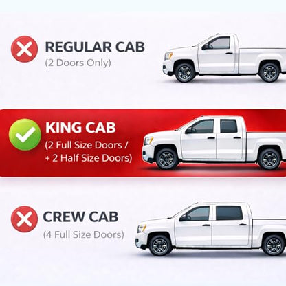 KPY Rain Guards Fit for 2004-2015 Nissan Titan King Cab, Out-Channel Window Visors Vent Wind Deflectors 2PC, Truck Accessories for 04-15 Titan (Extended Cab Only) - size: 2004-2015 Titan King Cab