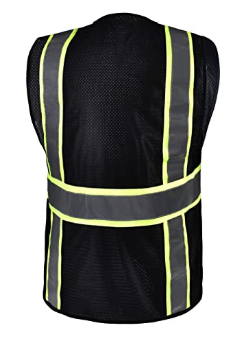 California Tools Two Tones Safety Vest, With Multi-Pockets Tool - size: X-Large