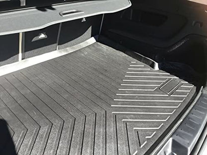 Cargo Liner - Trunk Mat for Mercedes-Benz GLB-Class 2020-2026 – Weather-Resistant Trunk Mats for Cars with Raised Lip – Non-Slip Car Trunk Mat Rubber – Laser Pre-Cut Design