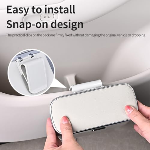 Car Trash Can with Lid, Leakproof Auto Garbage Bin, Waterproof Car Trash Bag Holder with PU Leather Top for Back of Seat/Door, Fit for SUVs, Sedans, Trucks Grey - color: Grey