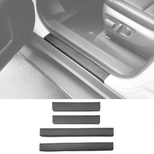 Door Sill Guards for 2024 2025 Toyota Land Cruiser Prado 250 J250 LC250 Accessories, Door Sill Protector Kit Soft TPE Entry Guard Cover for 24 25 Land Cruiser Prado 4Pcs Set - color: for 2024+ Toyota Land Cruiser
