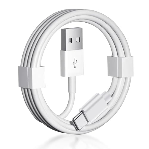15 Car Charger USB A to USB C Carplay Cable for iPhone 16e 16 17 Air 15,16 15 Pro/Pro Max/Plus, AirPods 4, iPad Pro 12.9 11 inch, iPad Air 5th 4th Generation,MacBook Air/Pro,iPad Mini 6 Charging Cord - color: White, size: 4.5 Feet, style: 1 Pack