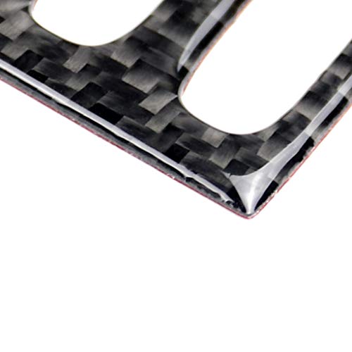 NVCNX Carbon Fiber Compatible with Mercedes-Benz C-Class W204 C250 C300 C350 C63 AMG 2012 2013 2014 Sedan / 2012-2015 Coupe Accessories Car Dash Center Air Vent Cover Interior Trim Sticker Decal 1PC - color: Dash Center Air Vent Trim - for 2012+