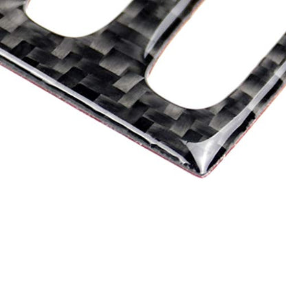 NVCNX Carbon Fiber Compatible with Mercedes-Benz C-Class W204 C250 C300 C350 C63 AMG 2012 2013 2014 Sedan / 2012-2015 Coupe Accessories Car Dash Center Air Vent Cover Interior Trim Sticker Decal 1PC - color: Dash Center Air Vent Trim - for 2012+