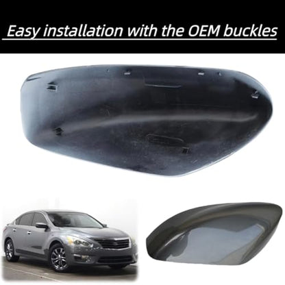 Mirror Cover Caps Housing Replacement for Nissan Altima 2013-2018 (GRAY) - style: GRAY