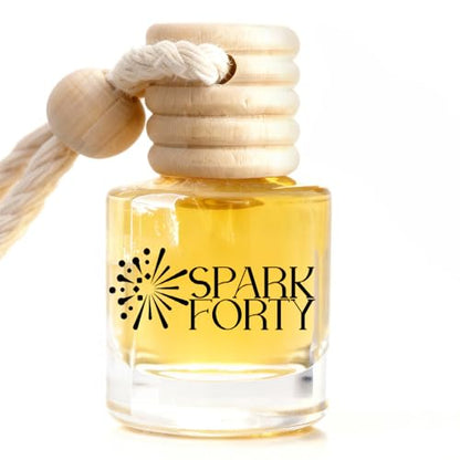 Ocean Car Perfume Car Air Freshener 30-Day Luxury Essential Oil Cologne Scent Gift Set for Men & Women, Auto Diffuser for Truck SUV Long-Lasting Fresh Scent