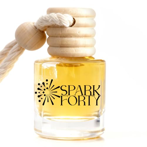 Ocean Car Perfume Car Air Freshener 30-Day Luxury Essential Oil Cologne Scent Gift Set for Men & Women, Auto Diffuser for Truck SUV Long-Lasting Fresh Scent