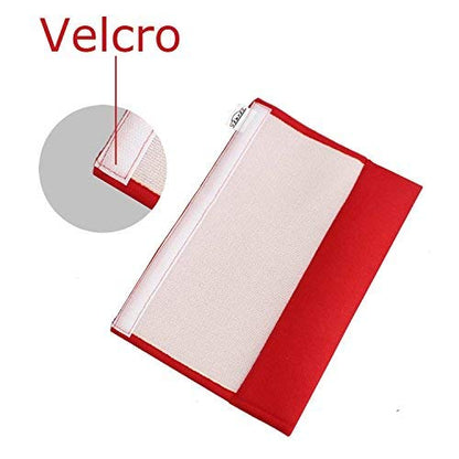 GAMPRO 2-Pack Universal Car Seat Belt Shoulder Pad Cover - Soft &Breathable Strap Cover for Adults and Kids (2Red) - color: Red